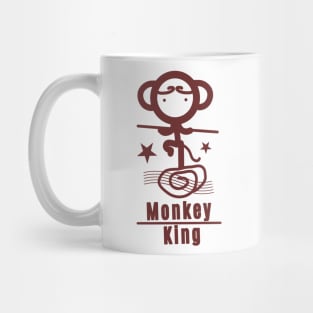 Monkey King - Maroon Mug